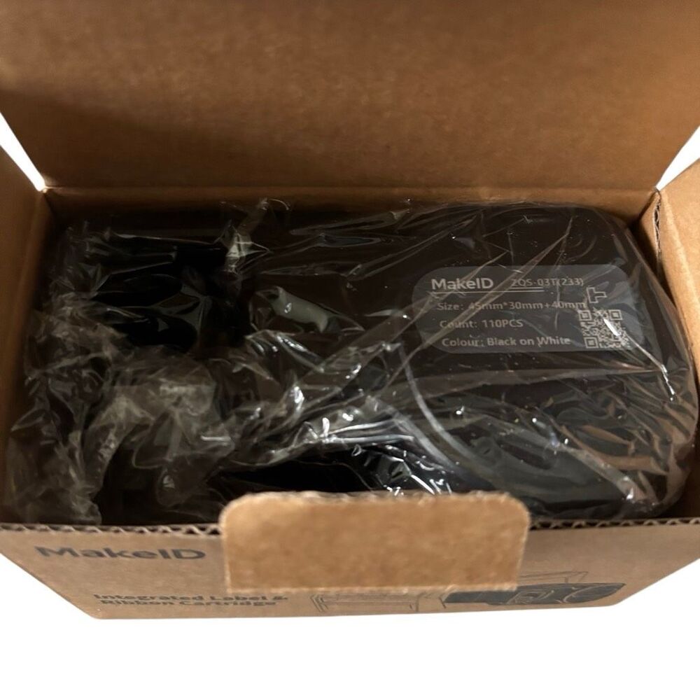 MakeID Integrated Label & Ribbon Cartridge *New* - Picture 3 of 4